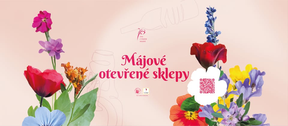 Vinaři z Velkých Pavlovic pro vás připravili akci "Májové otevřené sklepy 2025".
