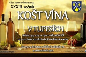 Košt vína v Tupesích