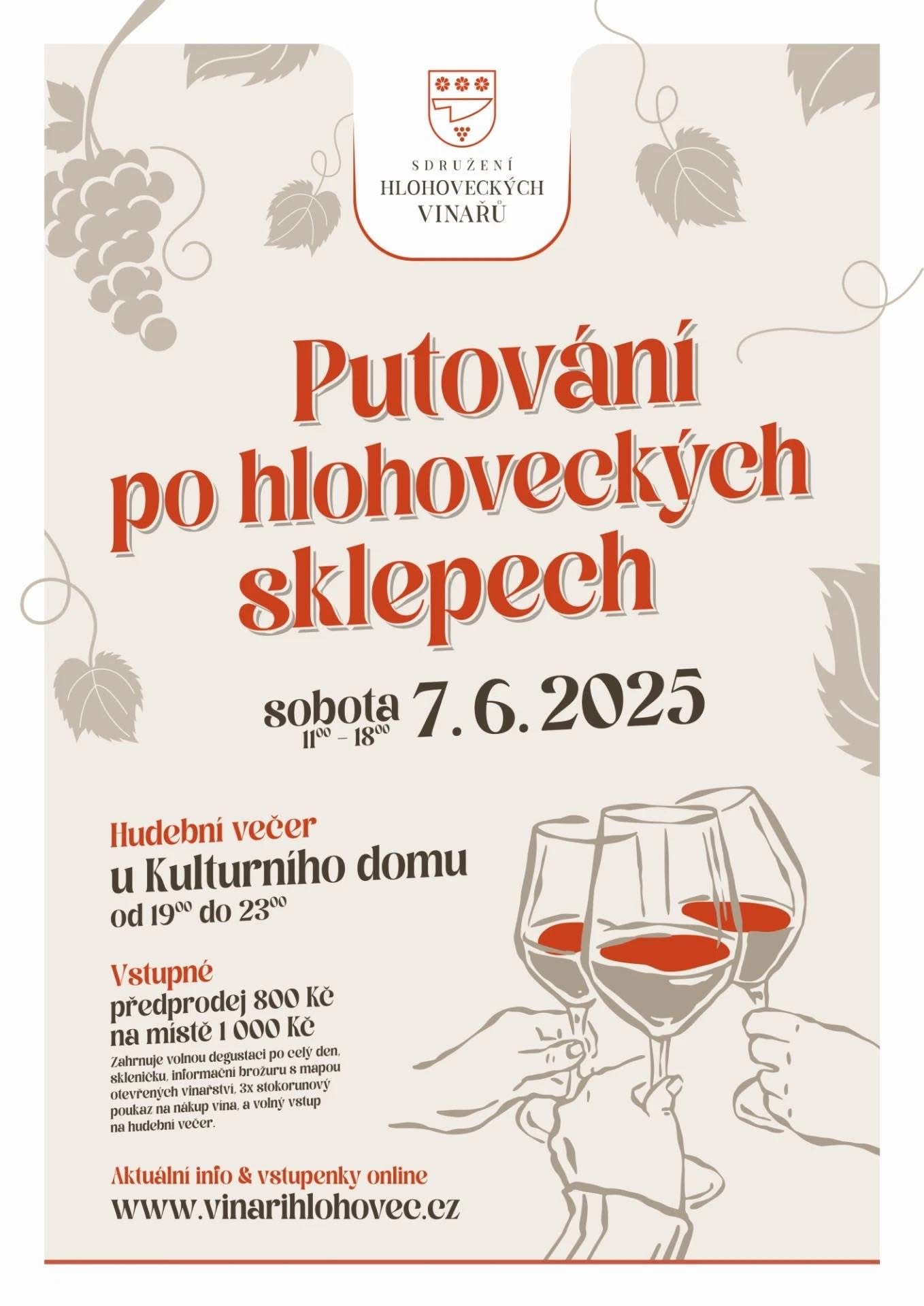Putování po hlohoveckých sklepech 2025
