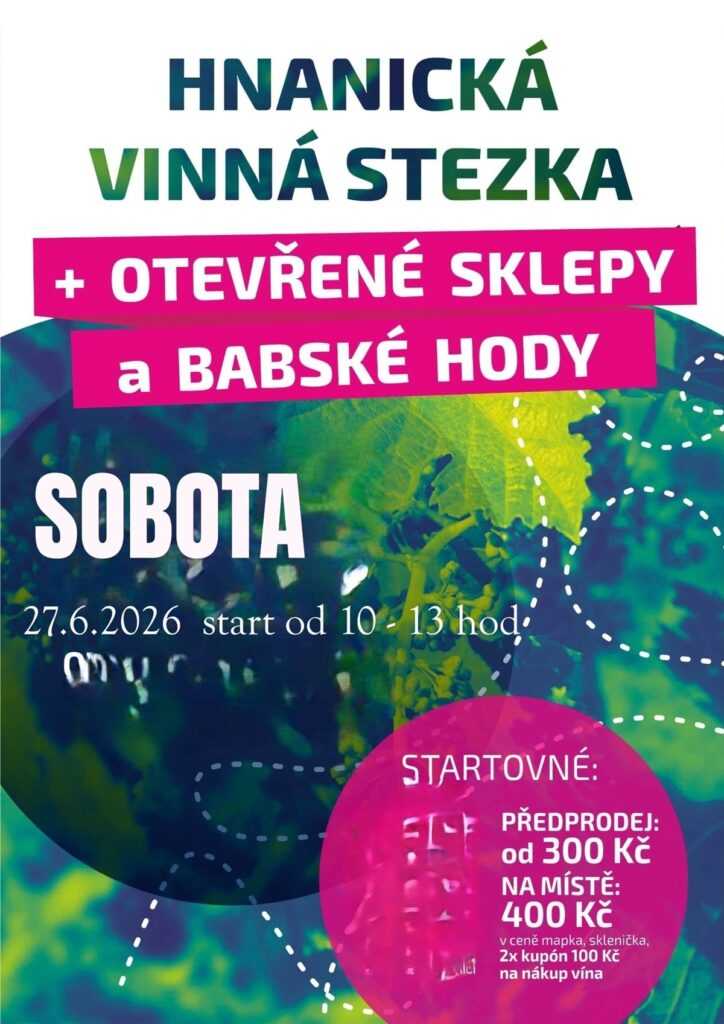 X. Hnanická vinná stezka po vinicích v NP Podyjí