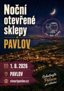 Noční otevřené sklepy v Pavlově
