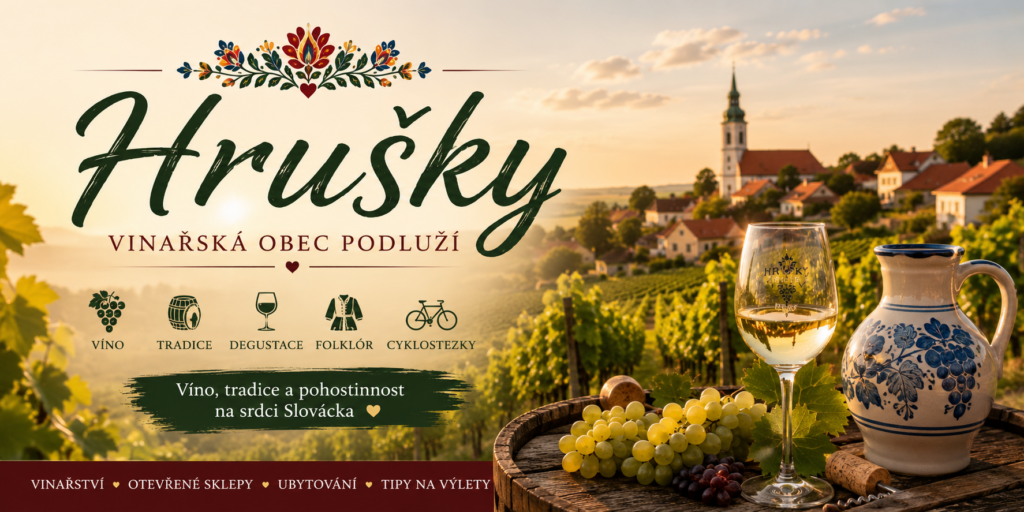 Hrušky – vinařská obec na Podluží plná tradic, vína a folklóru