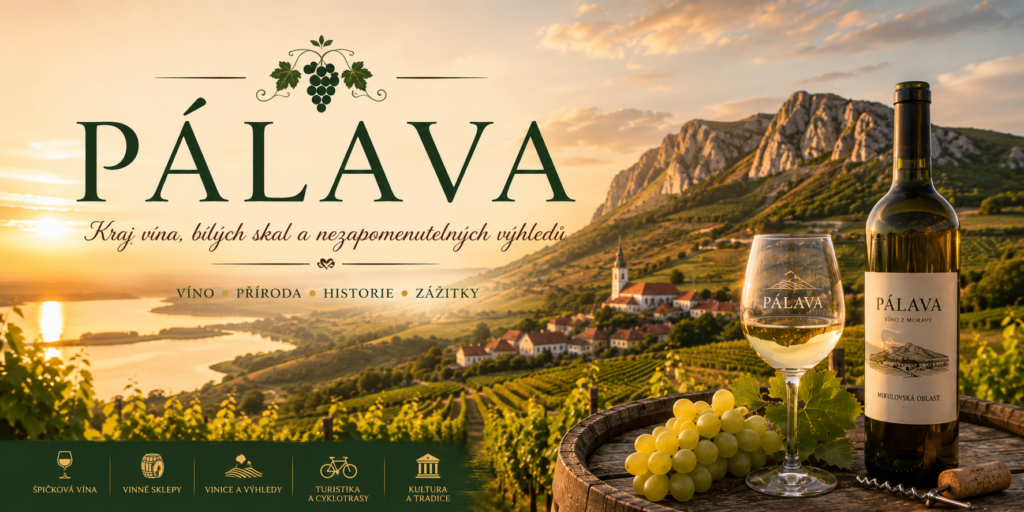 Pálava – kraj vinic, bílých skal a nejkrásnějších výhledů jižní Moravy