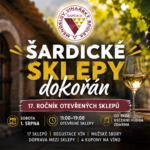 Šardické sklepy dokořán 2026 – den plný vína, folkloru a otevřených sklepů na Slovácku